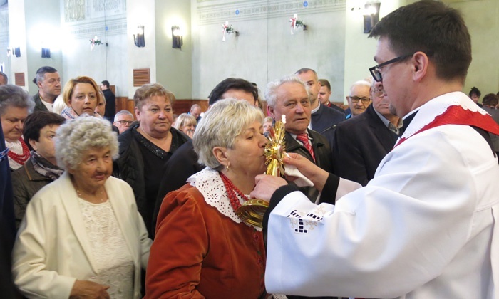 Relikwie ks. Popiełuszki w Wieprzu