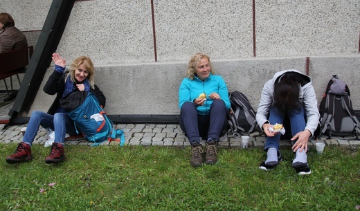 Postój pielgrzymów w Kętach-Podlesiu - 2019
