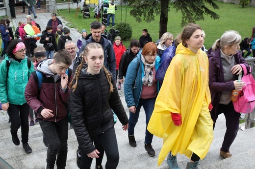 Postój pielgrzymów w Kętach-Podlesiu - 2019