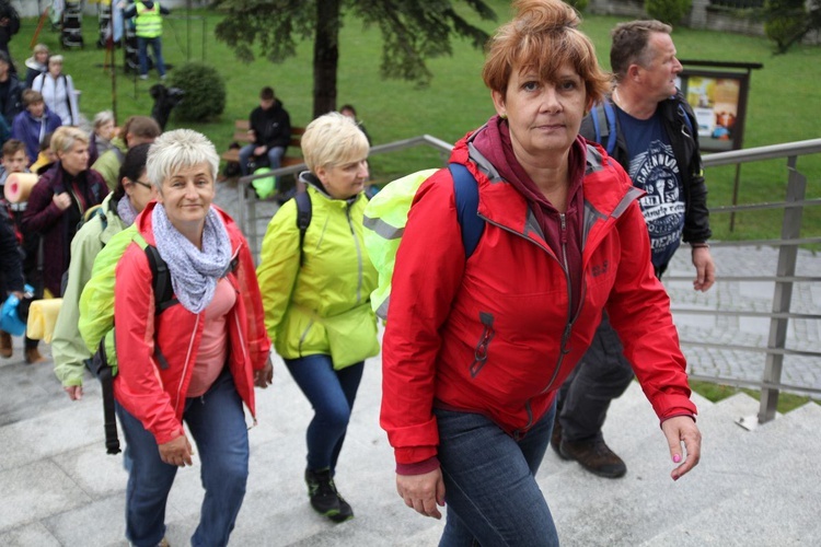 Postój pielgrzymów w Kętach-Podlesiu - 2019