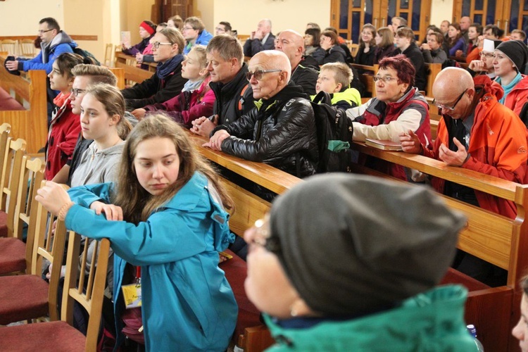 Postój pielgrzymów w Kętach-Podlesiu - 2019