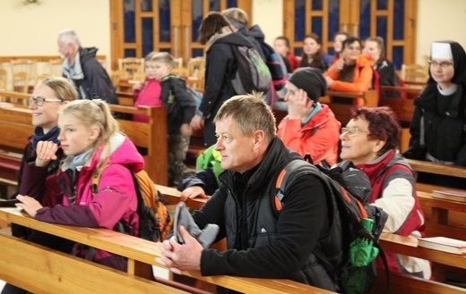 Postój pielgrzymów w Kętach-Podlesiu - 2019