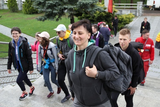 Postój pielgrzymów w Kętach-Podlesiu - 2019