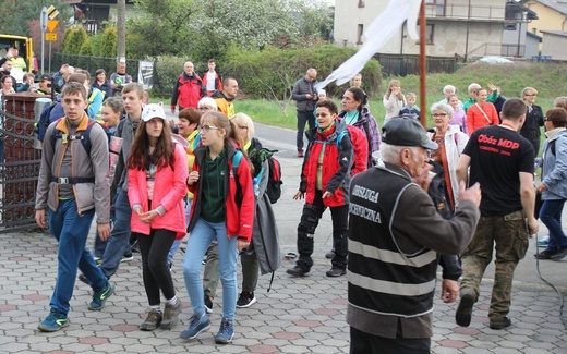 Przyjęcie pielgrzymów w Nowej Wsi - 2019