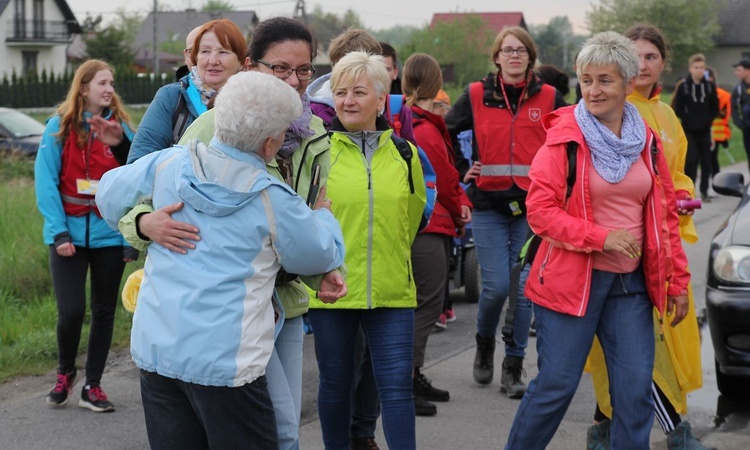 Przyjęcie pielgrzymów w Nowej Wsi - 2019