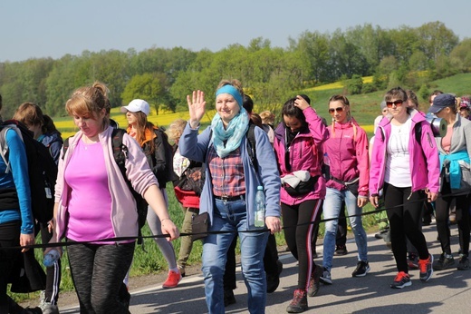 Z Witkowic do Wieprza - 2. dzień drogi do Łagiewnik - 2019