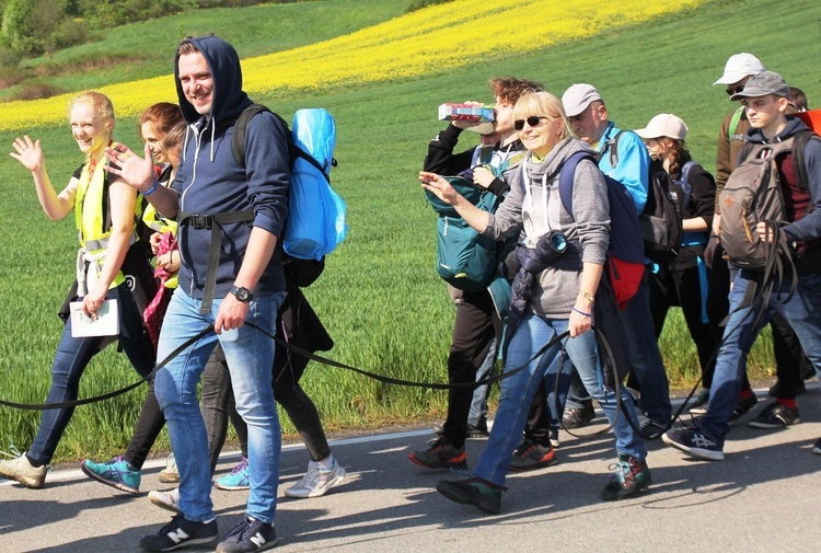 Z Witkowic do Wieprza - 2. dzień drogi do Łagiewnik - 2019