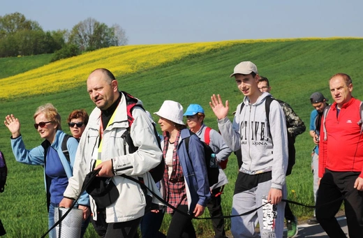 Z Witkowic do Wieprza - 2. dzień drogi do Łagiewnik - 2019