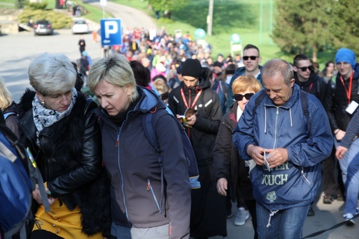 Z Witkowic do Wieprza - 2. dzień drogi do Łagiewnik - 2019