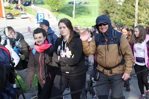 Z Witkowic do Wieprza - 2. dzień drogi do Łagiewnik - 2019