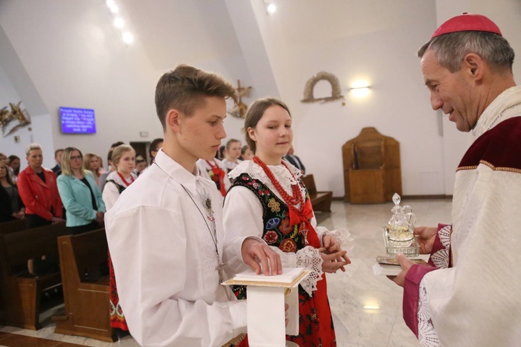 Bierzmowanie w Woli Piskulinej