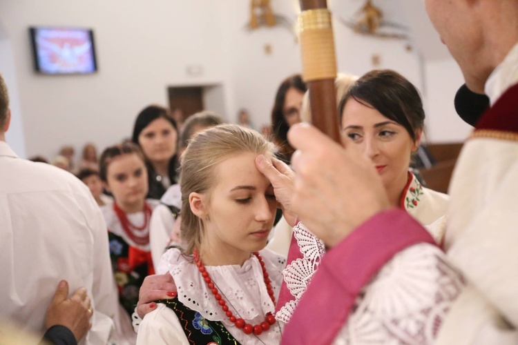 Bierzmowanie w Woli Piskulinej