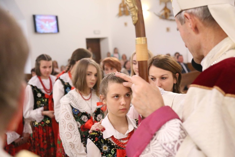 Bierzmowanie w Woli Piskulinej