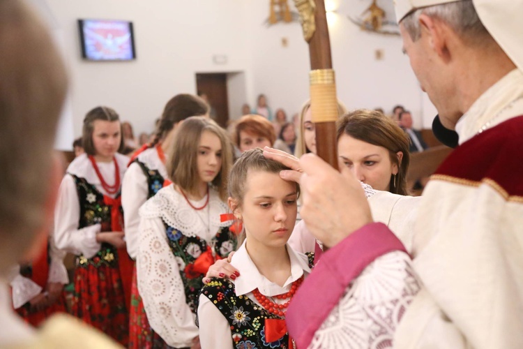 Bierzmowanie w Woli Piskulinej