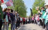 Adoracja Jezusa w drodze z Wieprza do Tomic - grupa bł. ks. M. Sopoćki