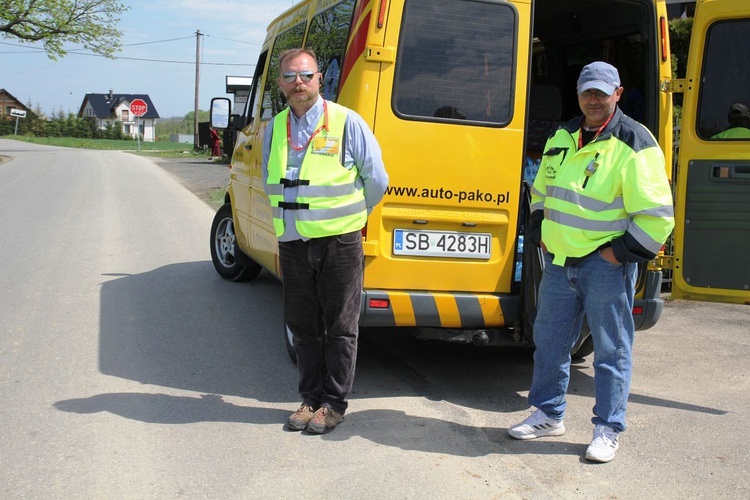 Adoracja Jezusa w drodze z Wieprza do Tomic - grupa bł. ks. M. Sopoćki