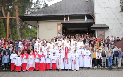 Spotkanie młodzieży w gdańskim sanktuarium Miłosierdzia Bożego