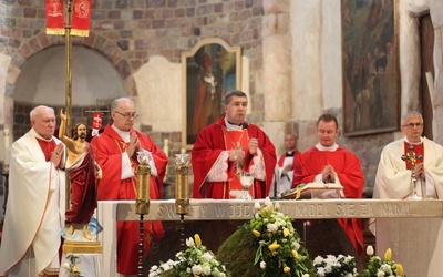 Mszy św. przewodniczył bp Wojicech Osial.