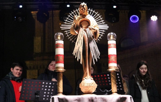 Pielgrzymo-granie i uwielbienie Najświętszego Sakramentu w Wysokiej - 2019