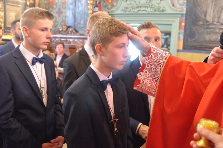 Bierzmowanie w Sobolowie