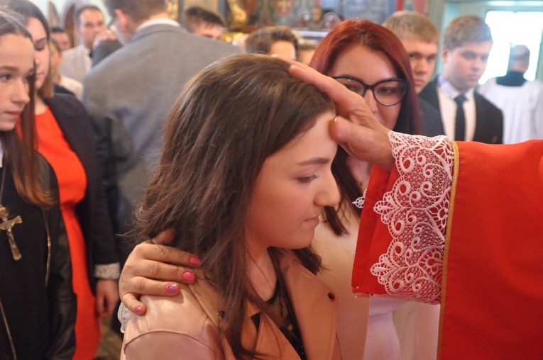 Bierzmowanie w Sobolowie