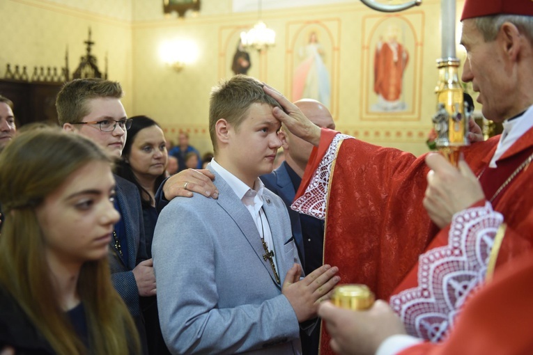 Bierzmowanie w Cikowicach