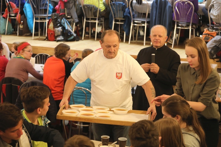 Powitanie grupy bł. ks. Sopoćki w Nidku - 2019