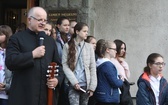 Powitanie grupy bł. ks. Sopoćki w Nidku - 2019