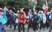 Powitanie grupy bł. ks. Sopoćki w Nidku - 2019