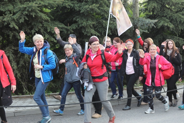 Powitanie grupy bł. ks. Sopoćki w Nidku - 2019