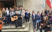 Powitanie grupy bł. ks. Sopoćki w Nidku - 2019