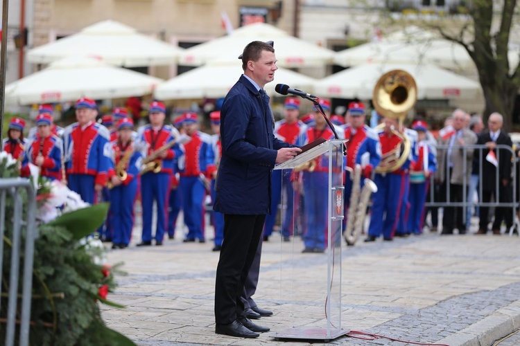 Uroczystości 3 maja w Sandomierzu 