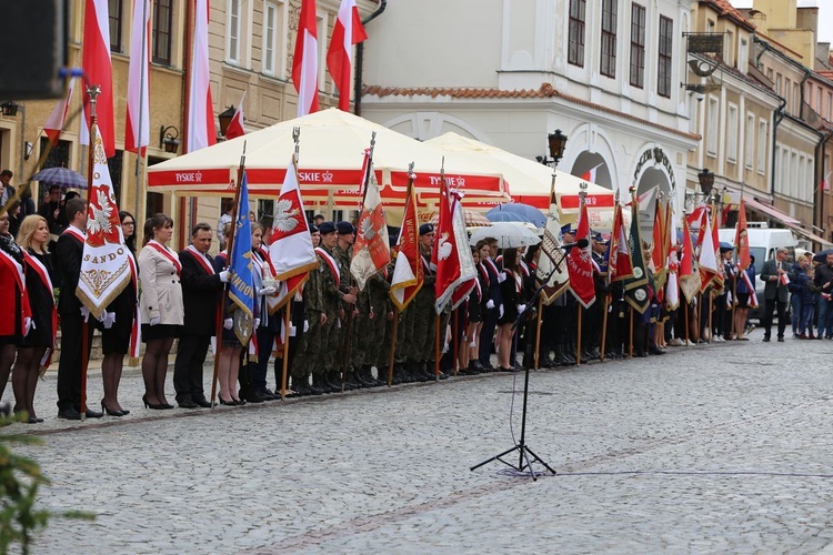 Uroczystości 3 maja w Sandomierzu 