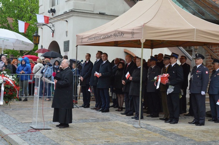 Uroczystości 3 maja w Sandomierzu 