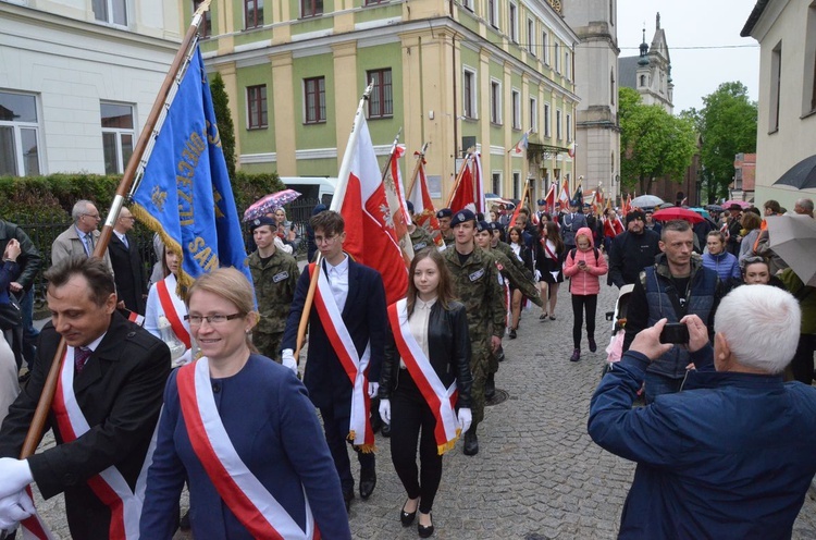 Uroczystości 3 maja w Sandomierzu 