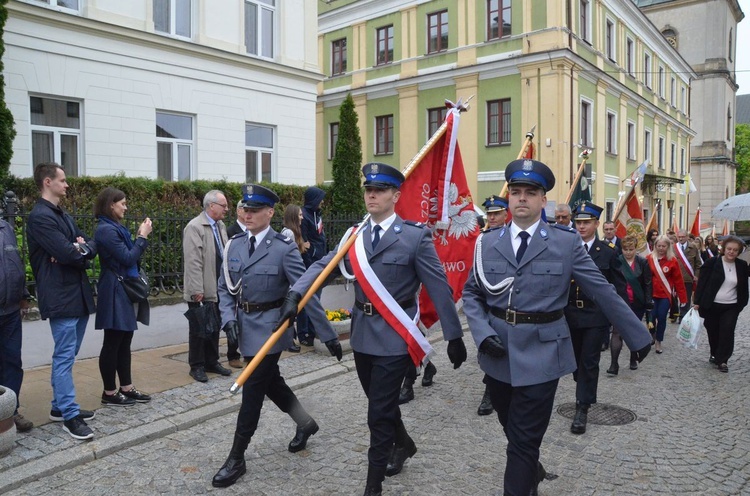 Uroczystości 3 maja w Sandomierzu 