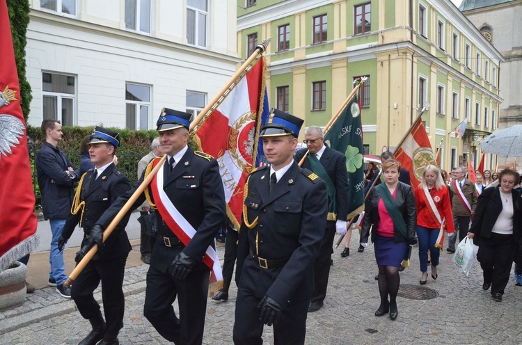 Uroczystości 3 maja w Sandomierzu 