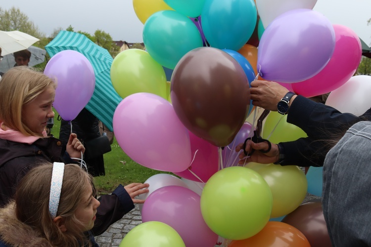 "Tak" dla życia i rodziny - kolorowy marsz w Pszczynie