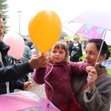 "Tak" dla życia i rodziny - kolorowy marsz w Pszczynie