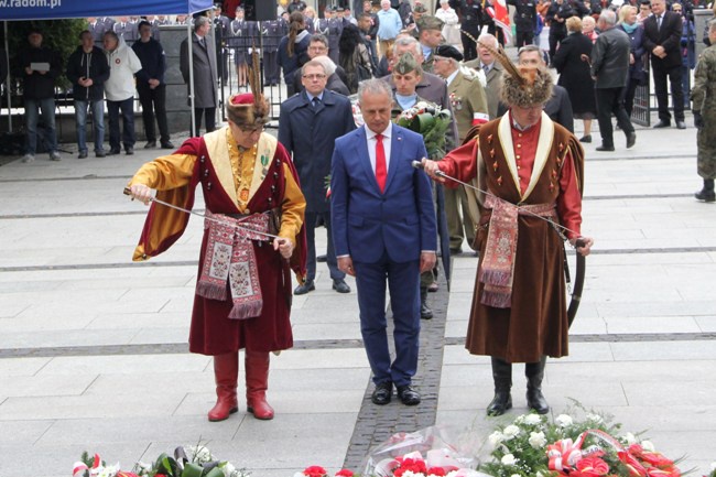 Obchody święta Konstytucji 3 maja w Radomiu