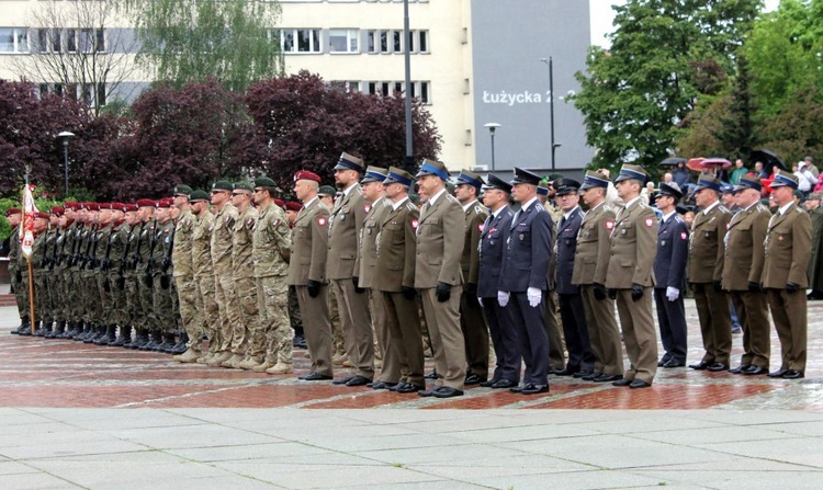 Uroczystość 3 maja w Gliwicach   