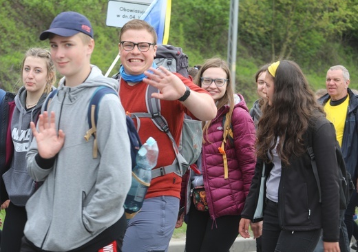 7. pielgrzymka dotarła z Hałcnowa do Łagiewnik - 2019