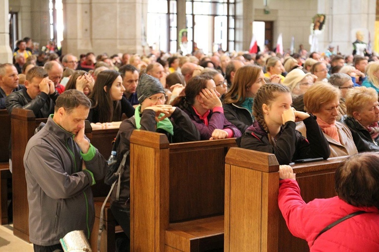 Pielgrzymi łagiewniccy dotarli do Centrum św. Jana Pawła II - 2019