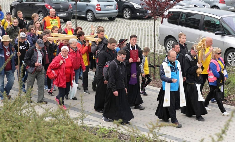 Pielgrzymi łagiewniccy dotarli do Centrum św. Jana Pawła II - 2019