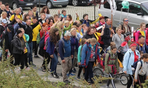 Pielgrzymi łagiewniccy dotarli do Centrum św. Jana Pawła II - 2019