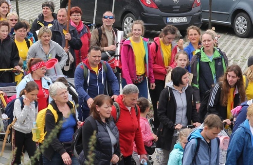 Pielgrzymi łagiewniccy dotarli do Centrum św. Jana Pawła II - 2019