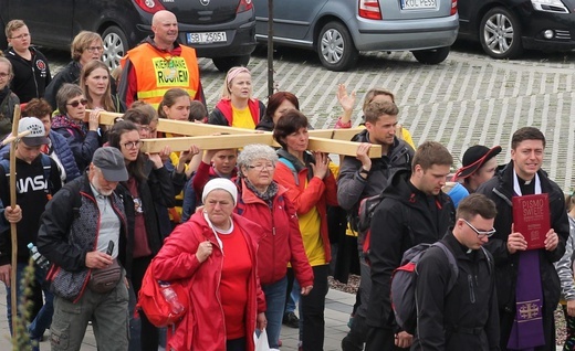 Pielgrzymi łagiewniccy dotarli do Centrum św. Jana Pawła II - 2019