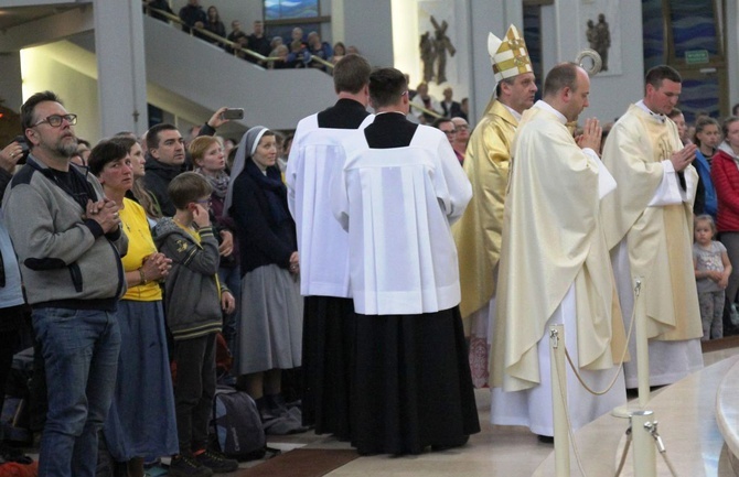 Msza św. na zakończenie pielgrzymki do Łagiewnik - 2019