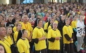 Łagiewniccy pielgrzymi u św. Faustyny i na Mszy św. w bazylice - 2019 