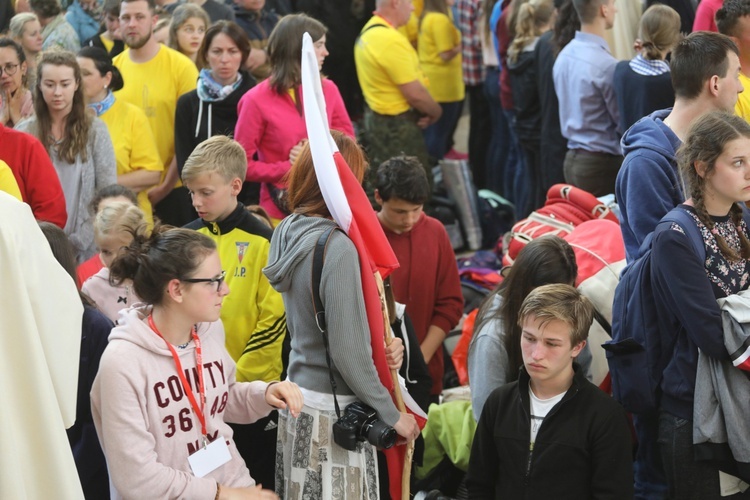 Łagiewniccy pielgrzymi u św. Faustyny i na Mszy św. w bazylice - 2019 